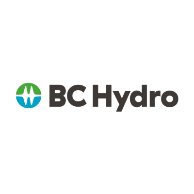 BC Hydro company logo on white background