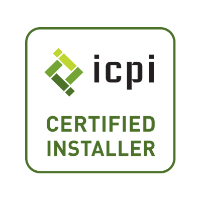 ICPI Certified Installer logo badge